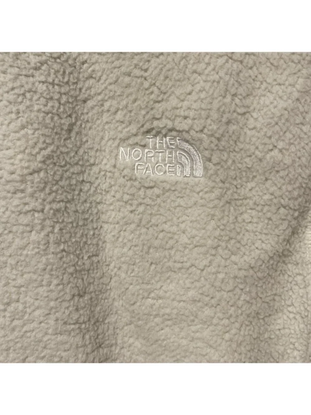 The North Face Yumiori  Full-Zip Jacket  Women's Medium White Dune Black Sherpa